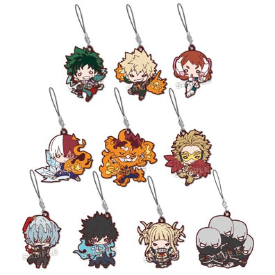 My Hero Academia Nitotan VS Rubber Mascot Takara Tomy 1-Inch Key Chain